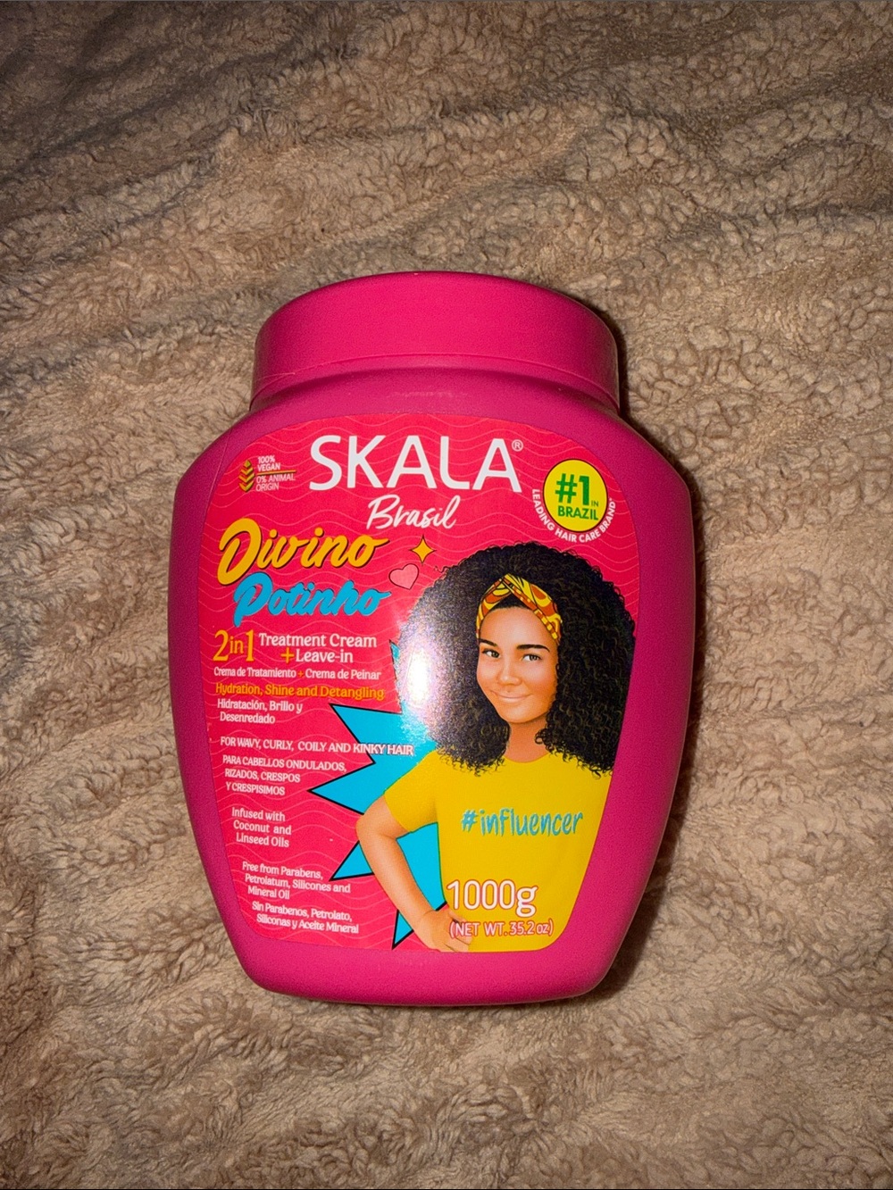 Skala 🇧🇷 divino potinho 2 in 1 treatment cream